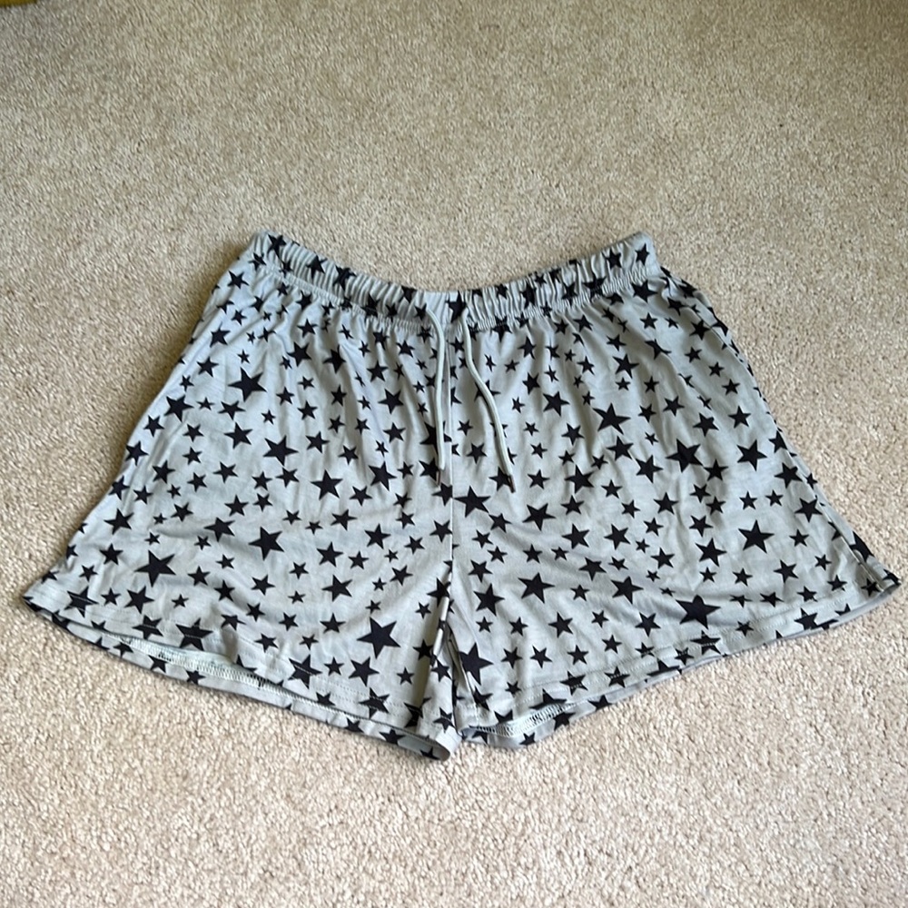 Star Pattern Sleep Shorts: Set of Two - Picture 2 of 9